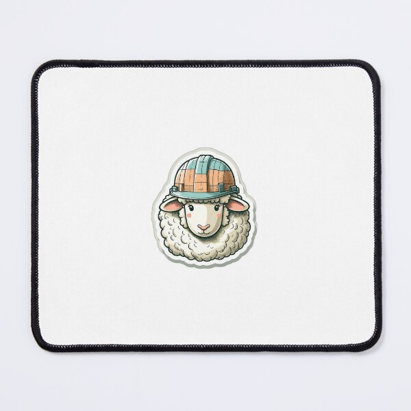 Item preview, Construction Critter: Hard-Hat Sheep designed and sold by daneko.
