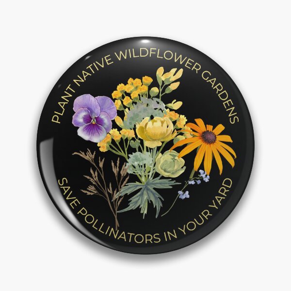 Item preview, Plant Native Wildflowers In Your Yard Colorful Design designed and sold by EarthArtDesigns.