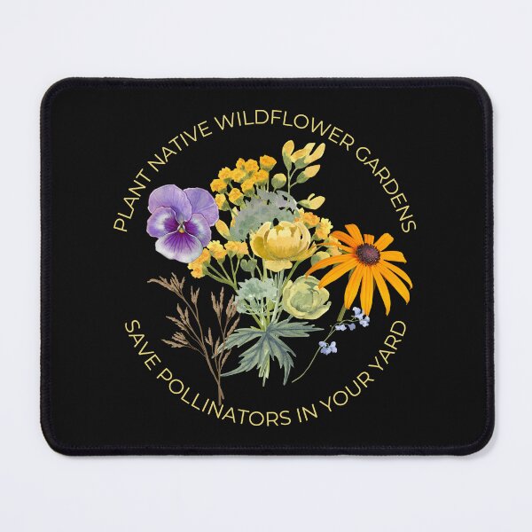 Item preview, Plant Native Wildflowers In Your Yard Colorful Design designed and sold by EarthArtDesigns.