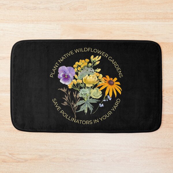 Item preview, Plant Native Wildflowers In Your Yard Colorful Design designed and sold by EarthArtDesigns.