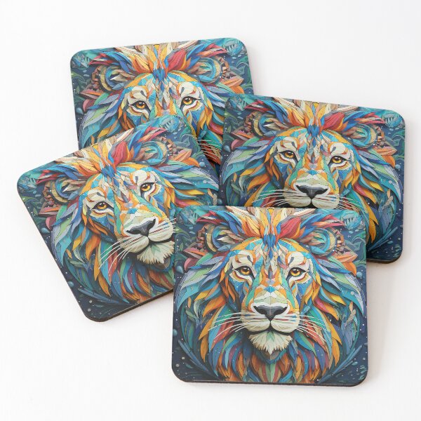 Item preview, Lion Symbol Mosaic 5 designed and sold by imagi-naition.