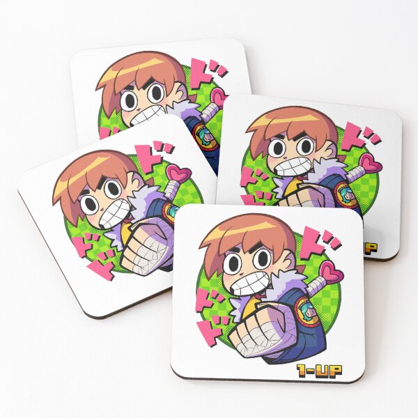 Item preview, Scott Pilgrim 1-up art designed and sold by marceloosapo.