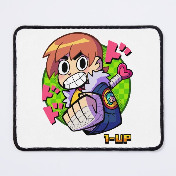 Item preview, Scott Pilgrim 1-up art designed and sold by marceloosapo.
