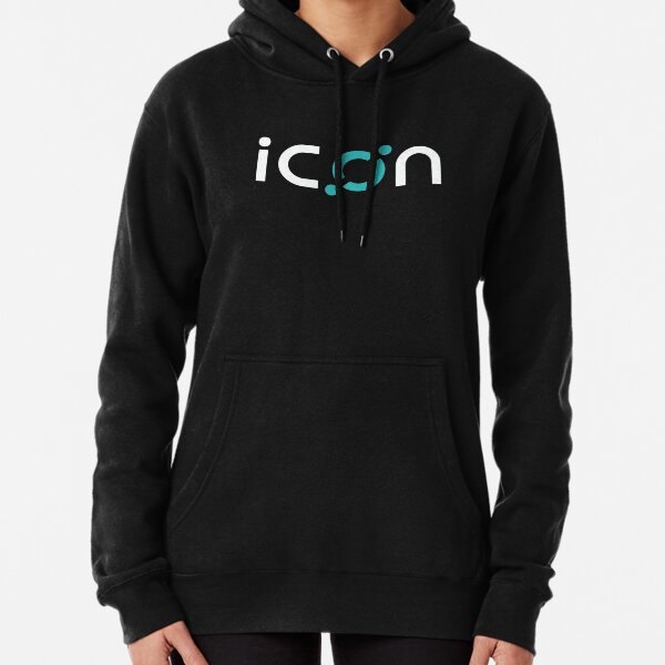 Icon ICX Cryptocurrency Logo Pullover Hoodie