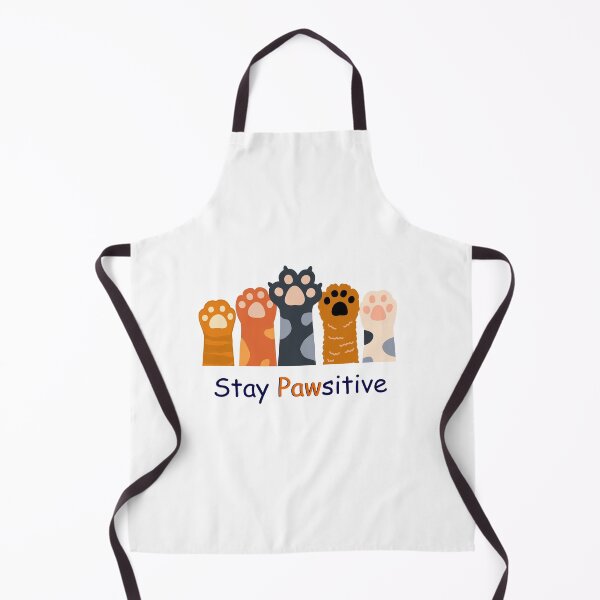 Item preview, Funny cat pun - Stay Pawsitive designed and sold by PurpleWay.
