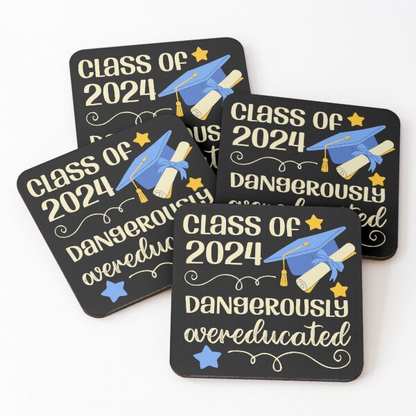 Item preview, Class of 2024 - dangerously overeducated designed and sold by EvergreenWhimsy.