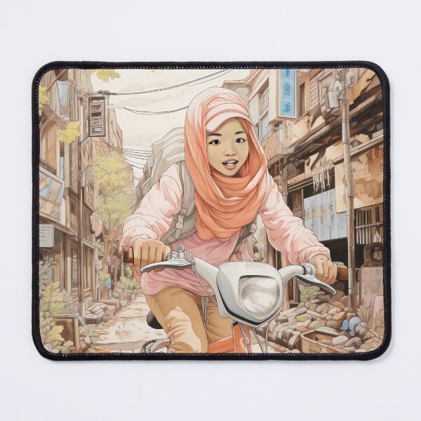 Item preview, A Muslima's Bike Adventures designed and sold by Brendon987.