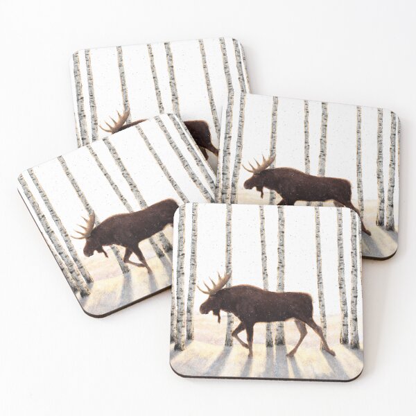 Item preview, Moose designed and sold by Gaëlle Konak Art.