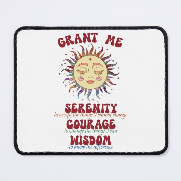 Item preview, Serenity Prayer Boho Hippie Aesthetic designed and sold by ittybittyowl.