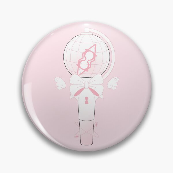Item preview, ateez lightstick kpop pink kawaii designed and sold by Puuk.