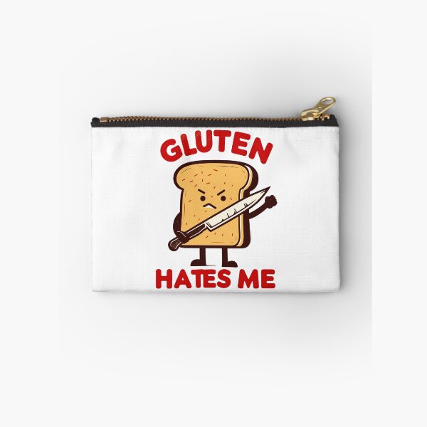 Item preview, Kawaii Gluten Hates Me  designed and sold by TomFrontierArt.