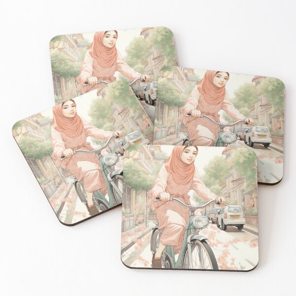 Item preview, A Muslima's Girl Bike Adventures designed and sold by Brendon987.