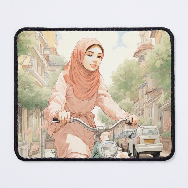 Item preview, A Muslima's Girl Bike Adventures designed and sold by Brendon987.