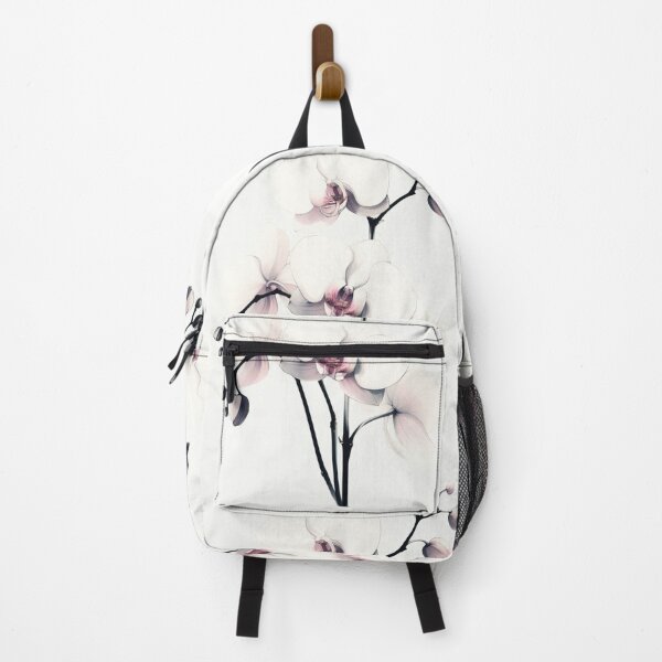 Item preview, White Watercolor Orchid with White Background designed and sold by Star-Fragment.