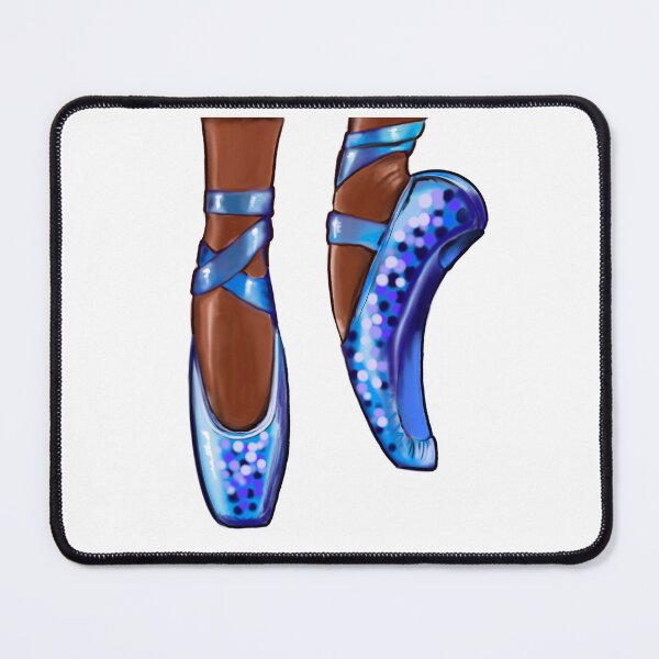 Item preview, Ballet shoes African American dancer, Black ballerina dancing in pointe shoes Love Ballet designed and sold by Artonmytee.