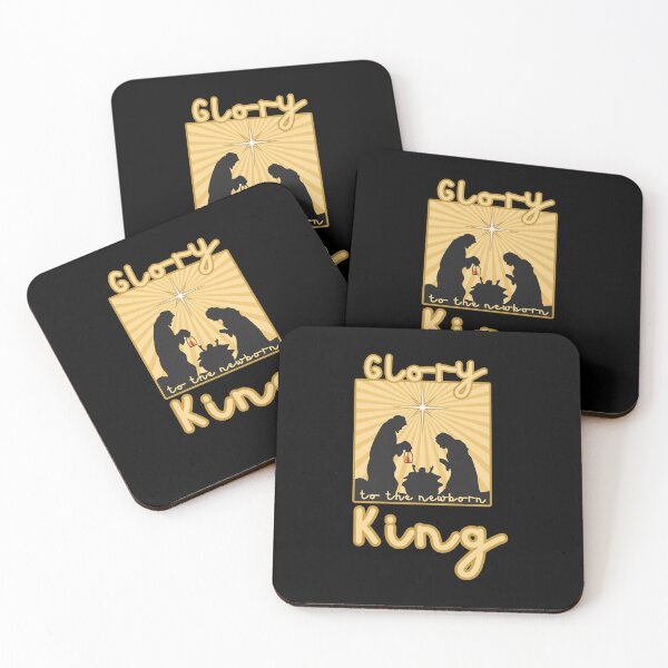 Item preview, Glory to the Newborn King Christian Christmas designed and sold by Psalm23store.