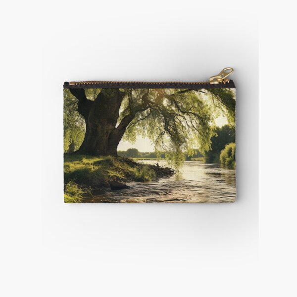 Item preview, Willow Tree on Riverbank designed and sold by Hartbecke.