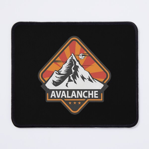 Item preview, Avalanche Warning Sign designed and sold by FlexYourMind.