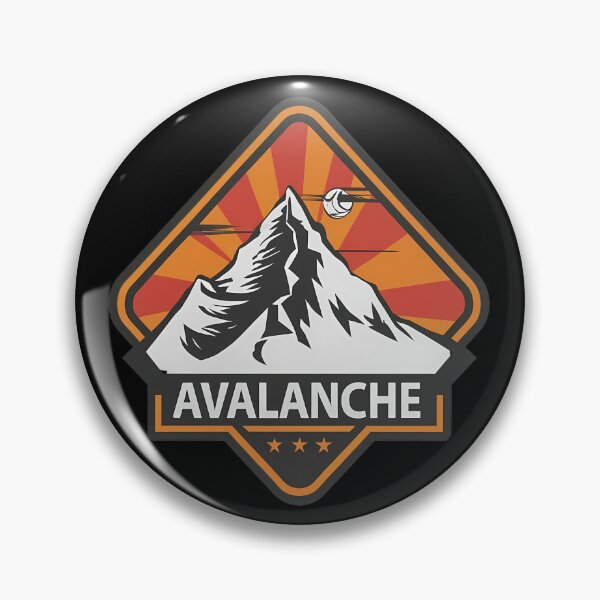 Item preview, Avalanche Warning Sign designed and sold by FlexYourMind.