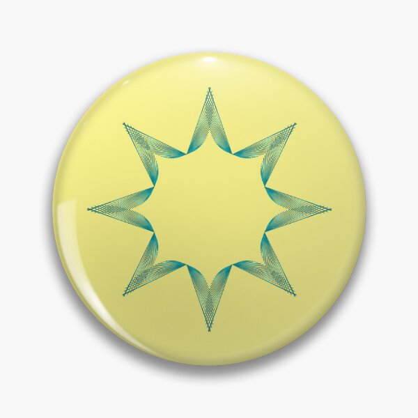 Item preview, Turquoise Stars on Light Yellow designed and sold by CushyNest.
