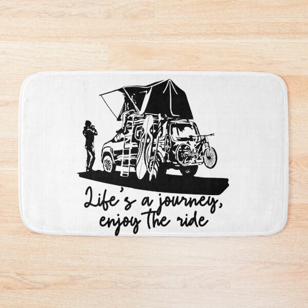 Item preview, "Life's a  journey, enjoy the ride." designed and sold by Concept-Hub.