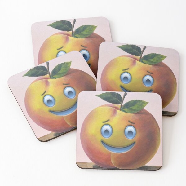 Item preview, Peach Emoji designed and sold by Lar888.