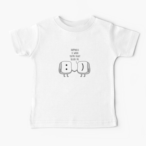 Knöpfe und Freundschaft Baby T-Shirt