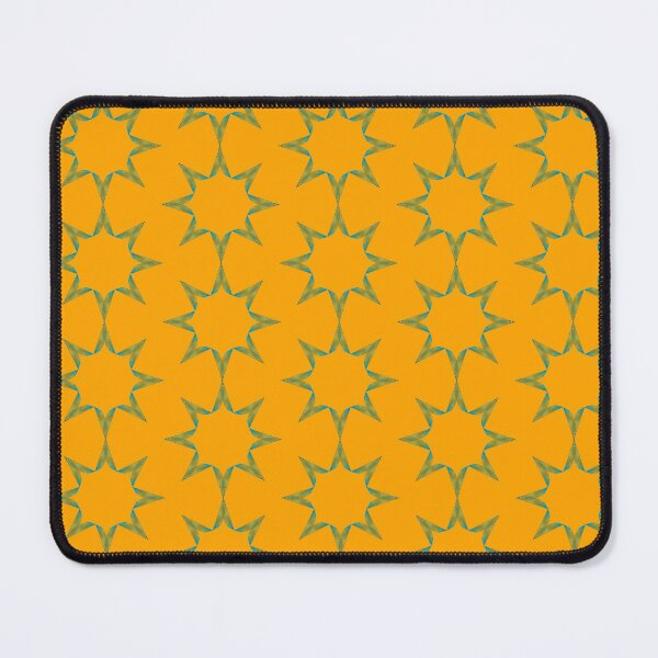 Item preview, Turquoise Stars on Orange designed and sold by CushyNest.