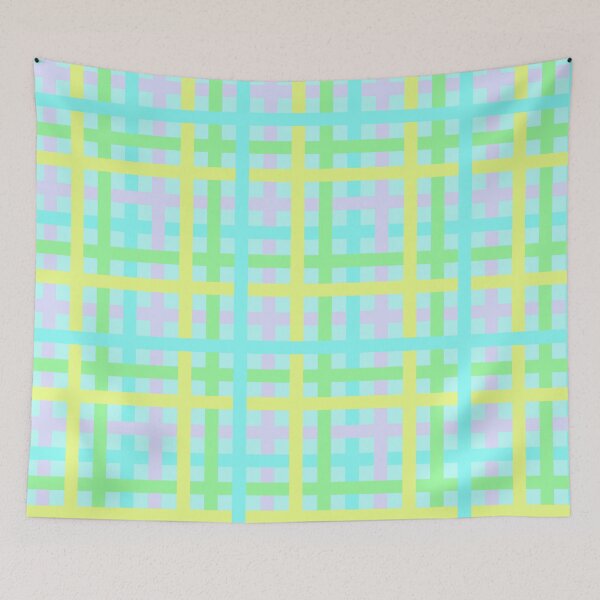 Item preview, Colorful Play Plaid  designed and sold by PrettyCoolstore.