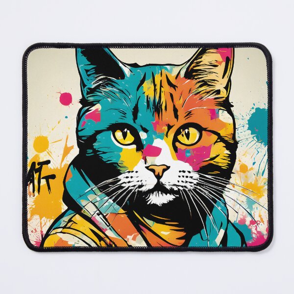 Item preview, Cat artwork graffiti street fashion designed and sold by PrintyArts.