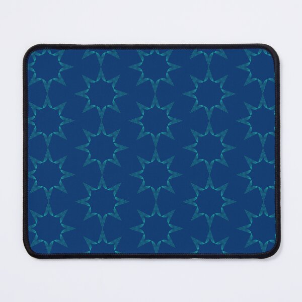 Item preview, Turquoise Stars on Midnight Blue designed and sold by CushyNest.