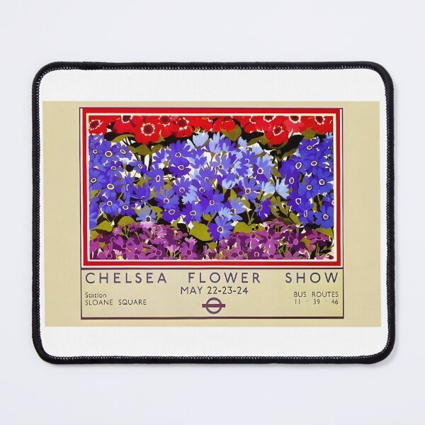 Item preview, Chelsea Flower Show Promotional Vintage Poster designed and sold by BronteDetenbeck.