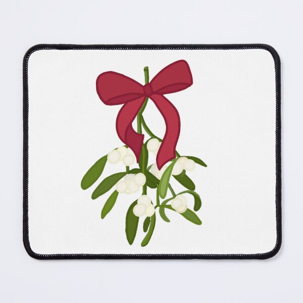 Item preview, mistletoe with red bow designed and sold by Jules Mars.