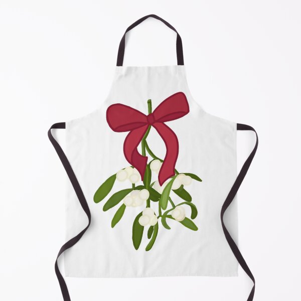 Item preview, mistletoe with red bow designed and sold by Jules Mars.