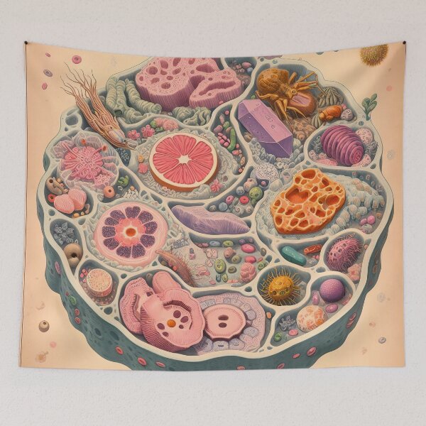 Item preview, Discover the Mysteries of an Alien Cell designed and sold by hhtimea.