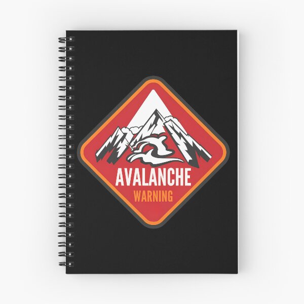 Item preview, Avalanche Warning designed and sold by FlexYourMind.