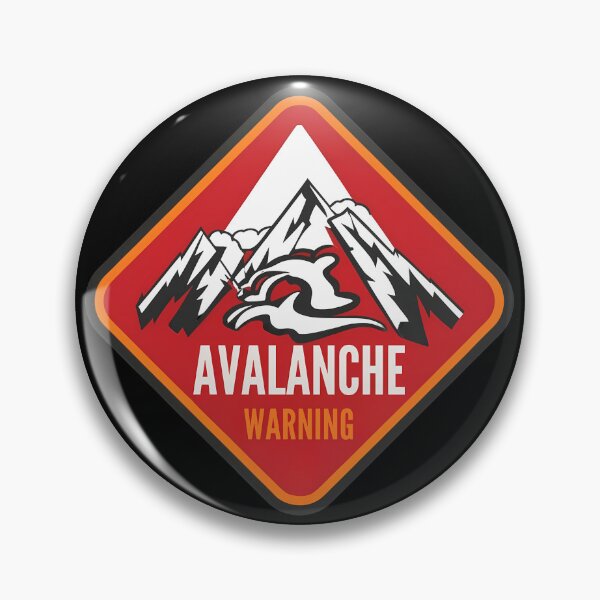 Item preview, Avalanche Warning designed and sold by FlexYourMind.