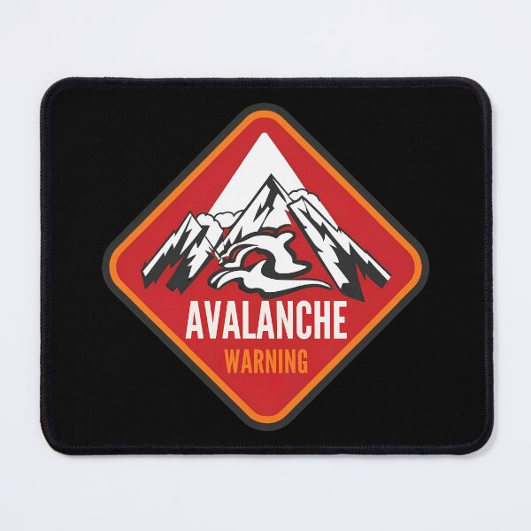 Item preview, Avalanche Warning designed and sold by FlexYourMind.