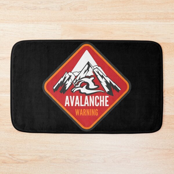 Item preview, Avalanche Warning designed and sold by FlexYourMind.