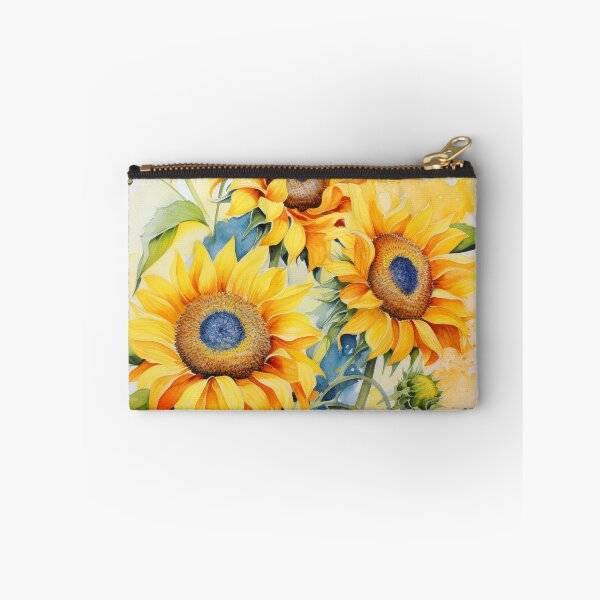 Item preview, Sunflowers on White Background designed and sold by Hartbecke.