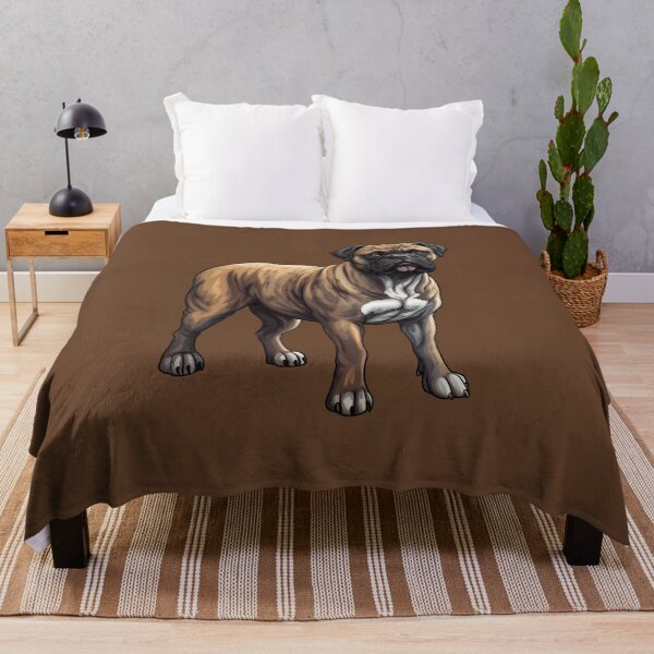 Item preview, Mastiff Puppy Dog Brindle Portrait Drawing designed and sold by meganohm.