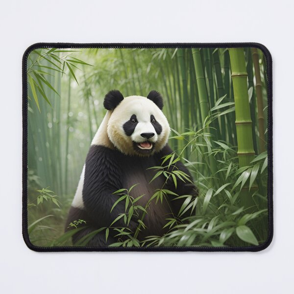 Item preview, Cute panda bamboo forest designed and sold by ZenStickConcept.