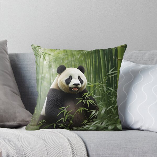 Item preview, Cute panda bamboo forest designed and sold by ZenStickConcept.