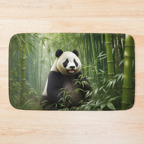 Item preview, Cute panda bamboo forest designed and sold by ZenStickConcept.