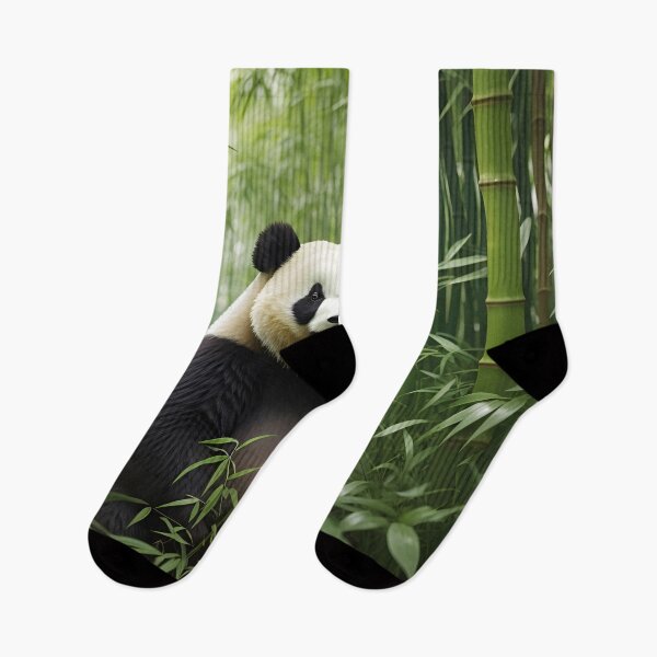 Item preview, Cute panda bamboo forest designed and sold by ZenStickConcept.