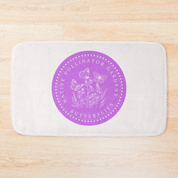 Item preview, Native Pollinator Gardens Violet Circle Design designed and sold by EarthArtDesigns.