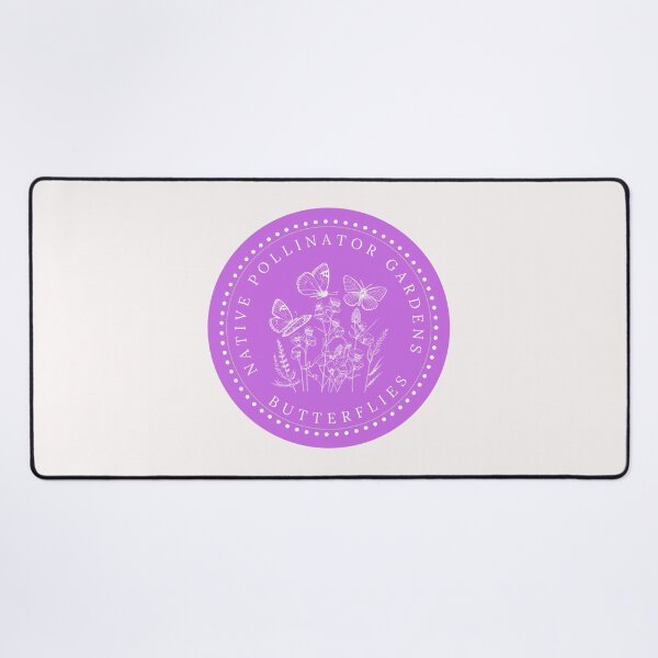 Item preview, Native Pollinator Gardens Violet Circle Design designed and sold by EarthArtDesigns.