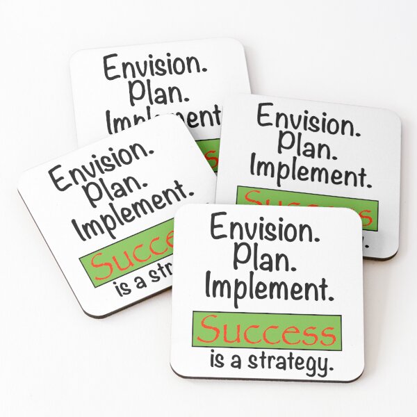 Item preview, Success is a Strategy  designed and sold by BlueRidgeGuy.