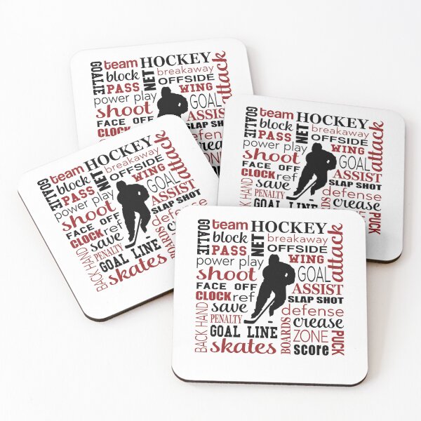 Item preview, Hockey Words Funny Gifts For Hockey Lover designed and sold by PavoPlumaA.