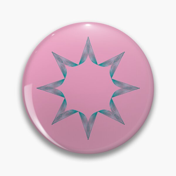 Item preview, Turquoise Stars on Pastel Magenta designed and sold by CushyNest.